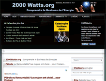 Tablet Screenshot of 2000watts.org